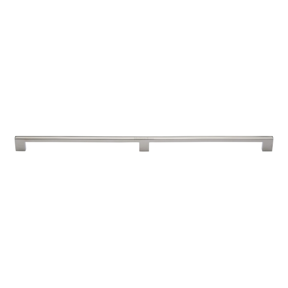 C0337 480-PNF • 480 [240x240] x 500 x 30mm • Polished Nickel • Heritage Brass Metro Cabinet Pull Handle